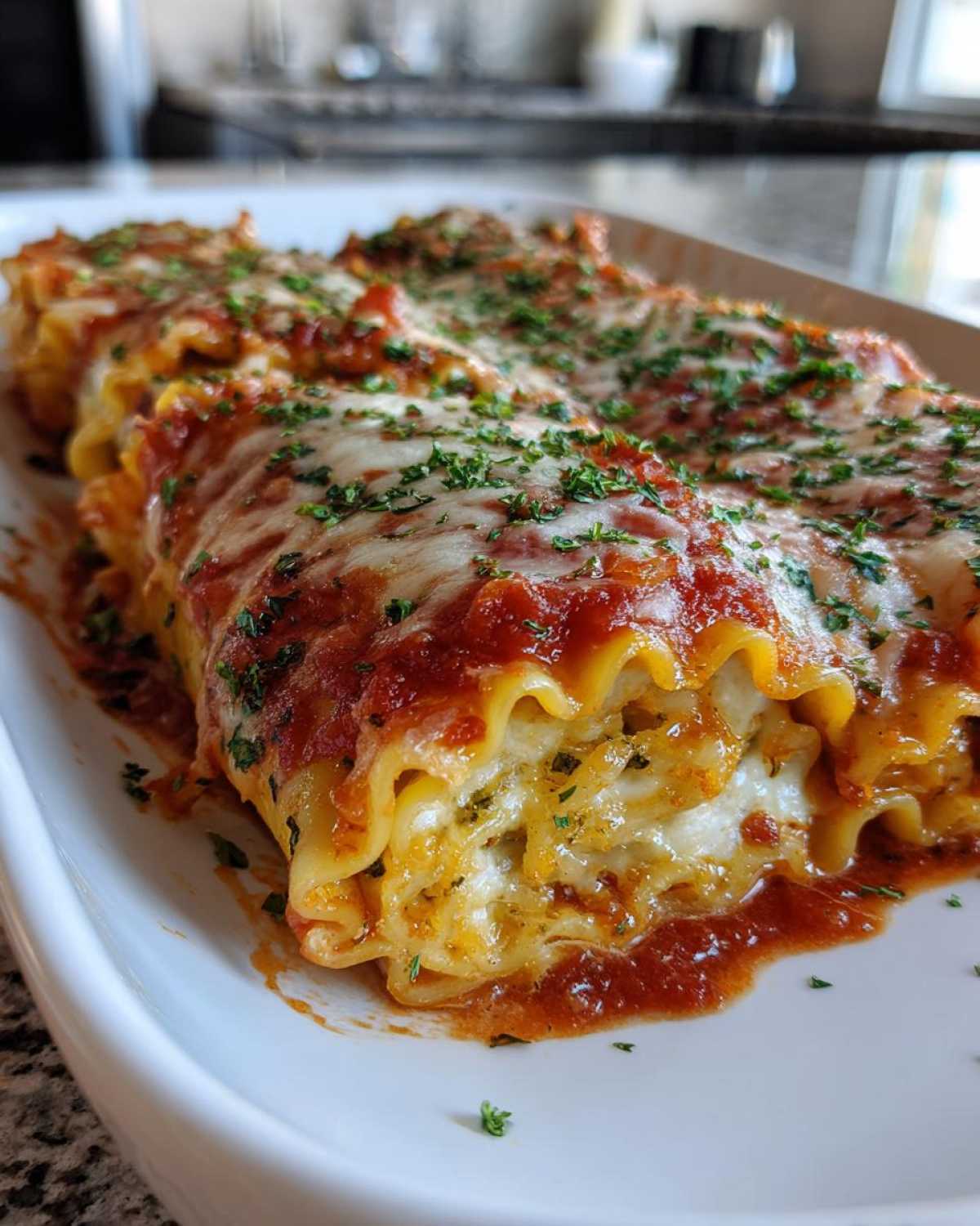 Butternut Squash Lasagna Roll-Ups (Vegetarian Comfort Food) - detail 2