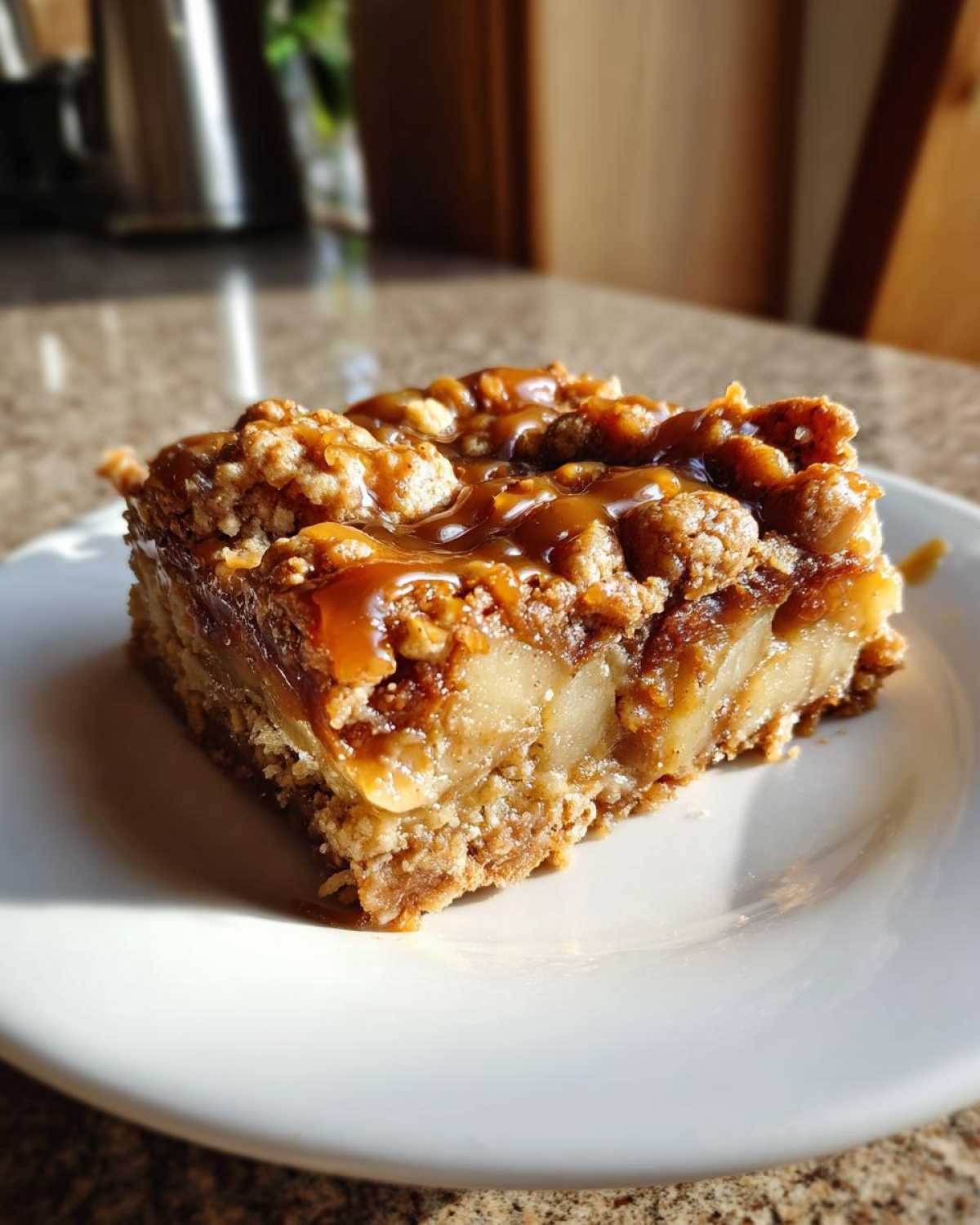 Caramel Apple Pie Bars (Simple 1-Pan Dessert) - detail 2