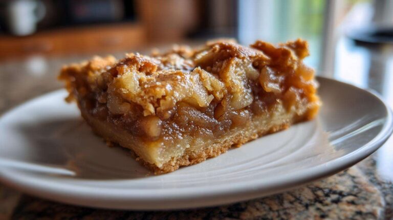 Caramel Apple Pie Bars (Simple 1-Pan Dessert)