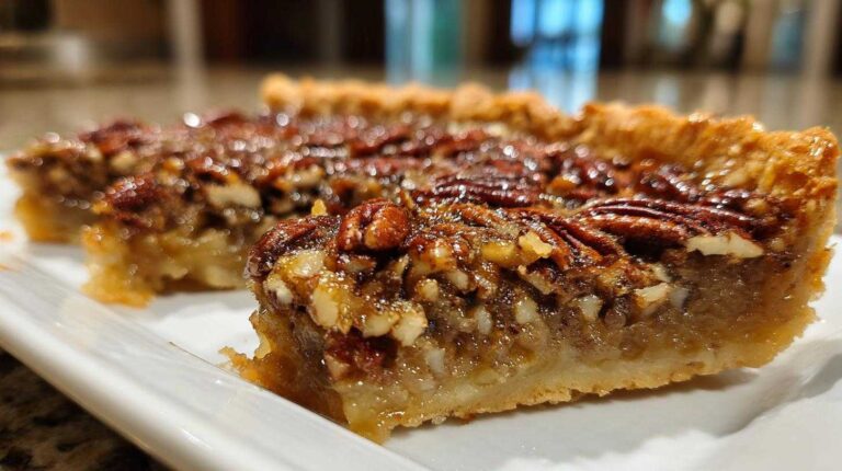 Caramel Pecan Pie Bars (No-Fuss Holiday Dessert)