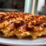 Cauliflower Hash Brown Waffles (Low-Carb Breakfast)