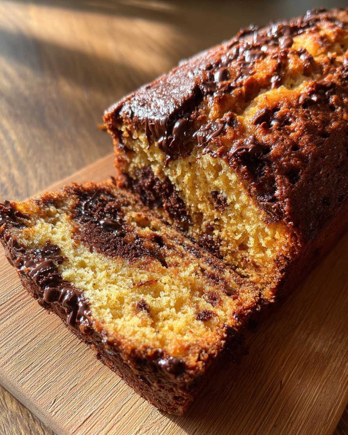 Chocolate Chunk Pumpkin Bread (Super Moist) - detail 1