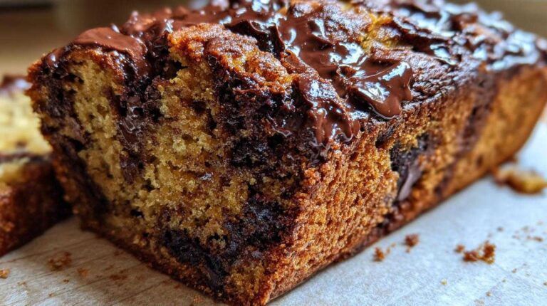 Chocolate Chunk Pumpkin Bread (Super Moist)