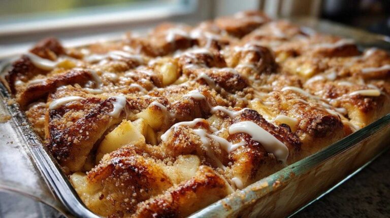Amazing 9 Cinnamon Roll Apple Bake Cinnamon Roll Apple Bake (Pull-Apart Dessert)