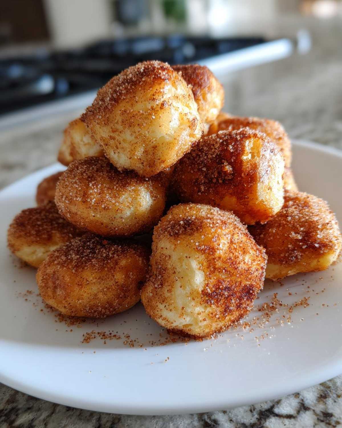 Cinnamon Sugar Pretzel Bites (Easy Bite-Size Dessert) - detail 2
