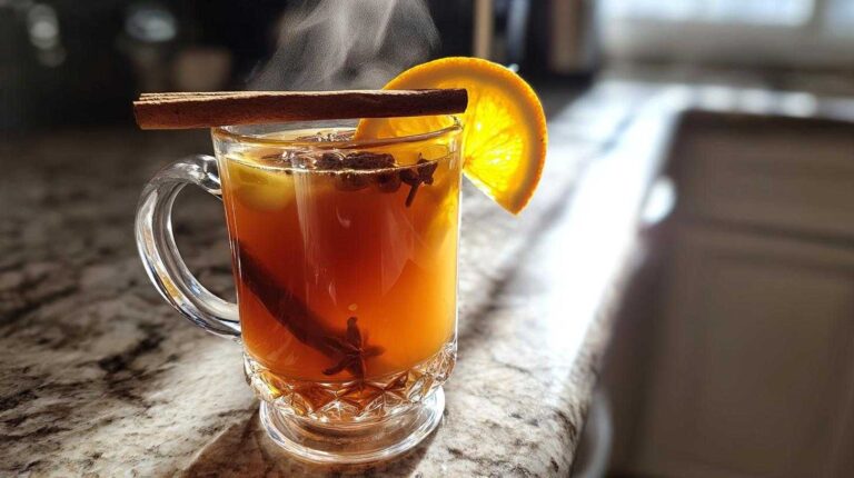 Cozy Apple Chai Toddy (Warm Non-Alcoholic Drink)