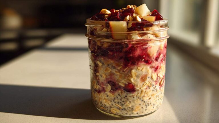 Delicious Cranberry Apple Overnight Oats: 7 Secrets Revealed Cranberry Apple Overnight Oats (Make-Ahead Healthy Breakfast)