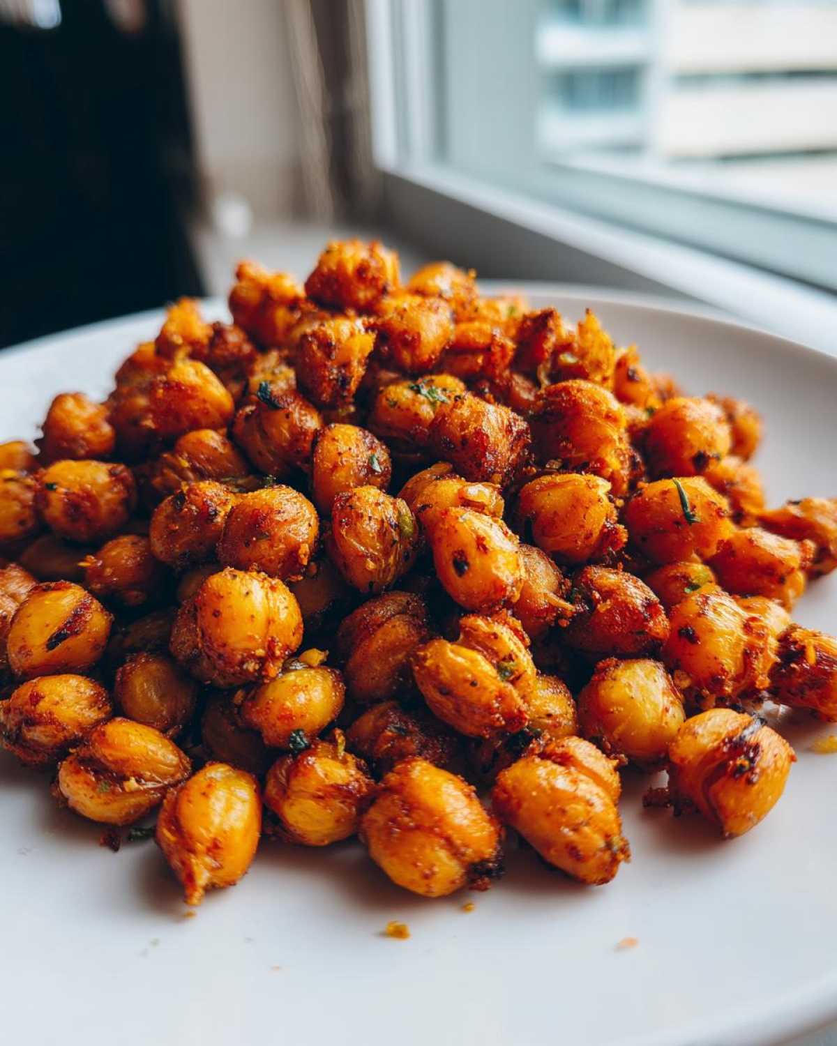 Crunchy Chili Lime Chickpeas (High-Protein Snack) - detail 1