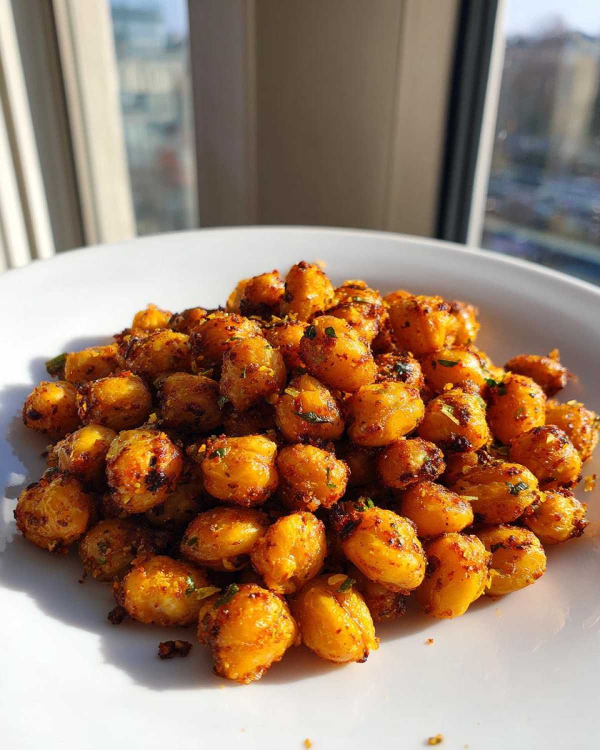 Crunchy Chili Lime Chickpeas (High-Protein Snack) - detail 2
