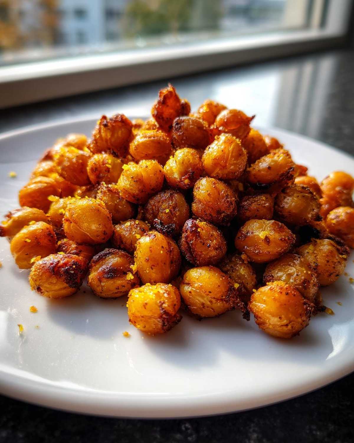 Crunchy Chili Lime Chickpeas (High-Protein Snack) - detail 4