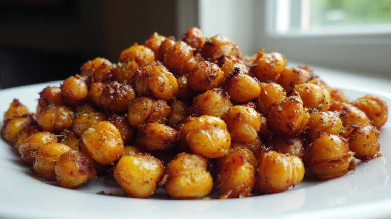 Crunchy Chili Lime Chickpeas: 1 Stellar Snack Crunchy Chili Lime Chickpeas (High-Protein Snack)