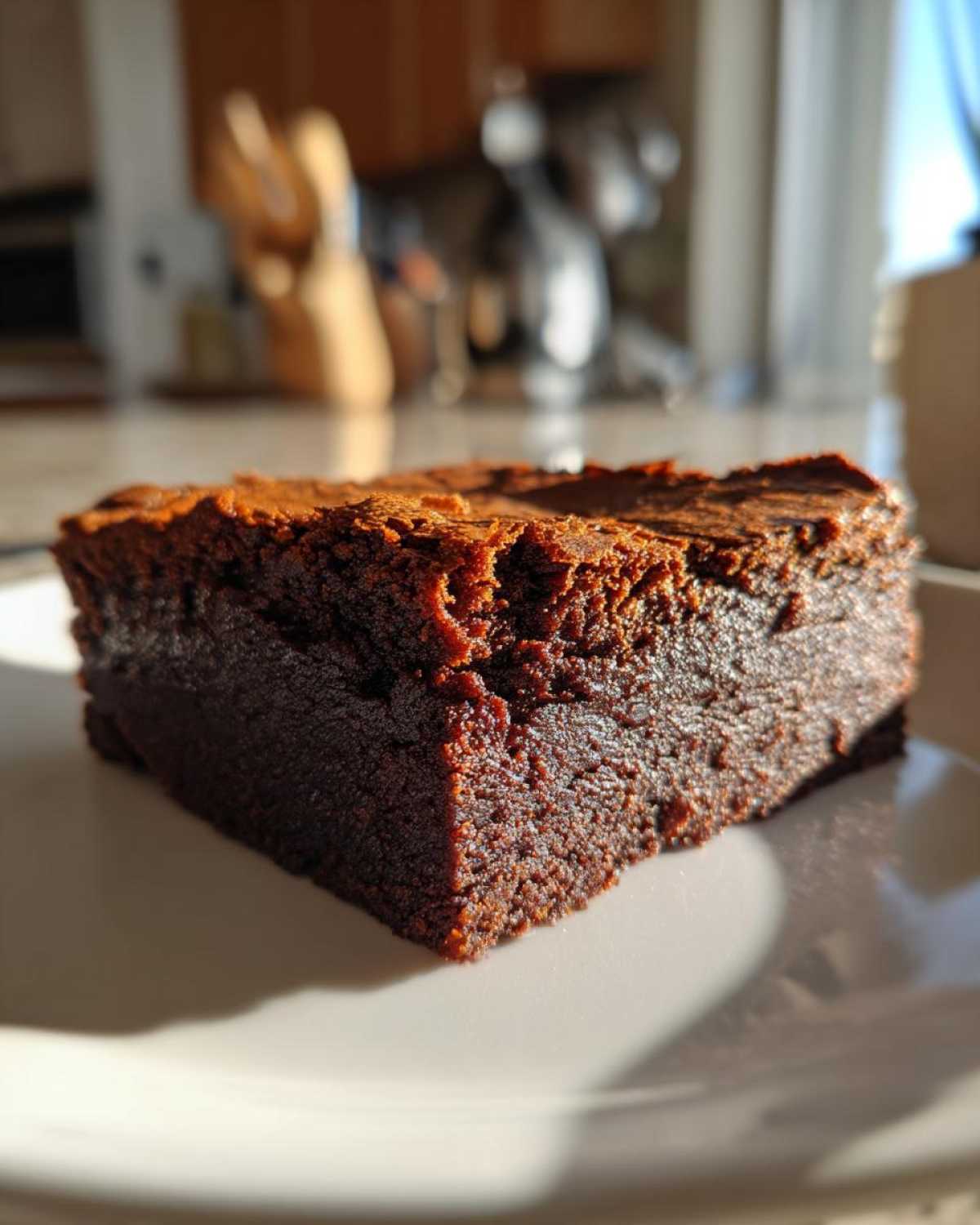 Flourless Pumpkin Brownies (Gluten-Free Fall Treat) - detail 2