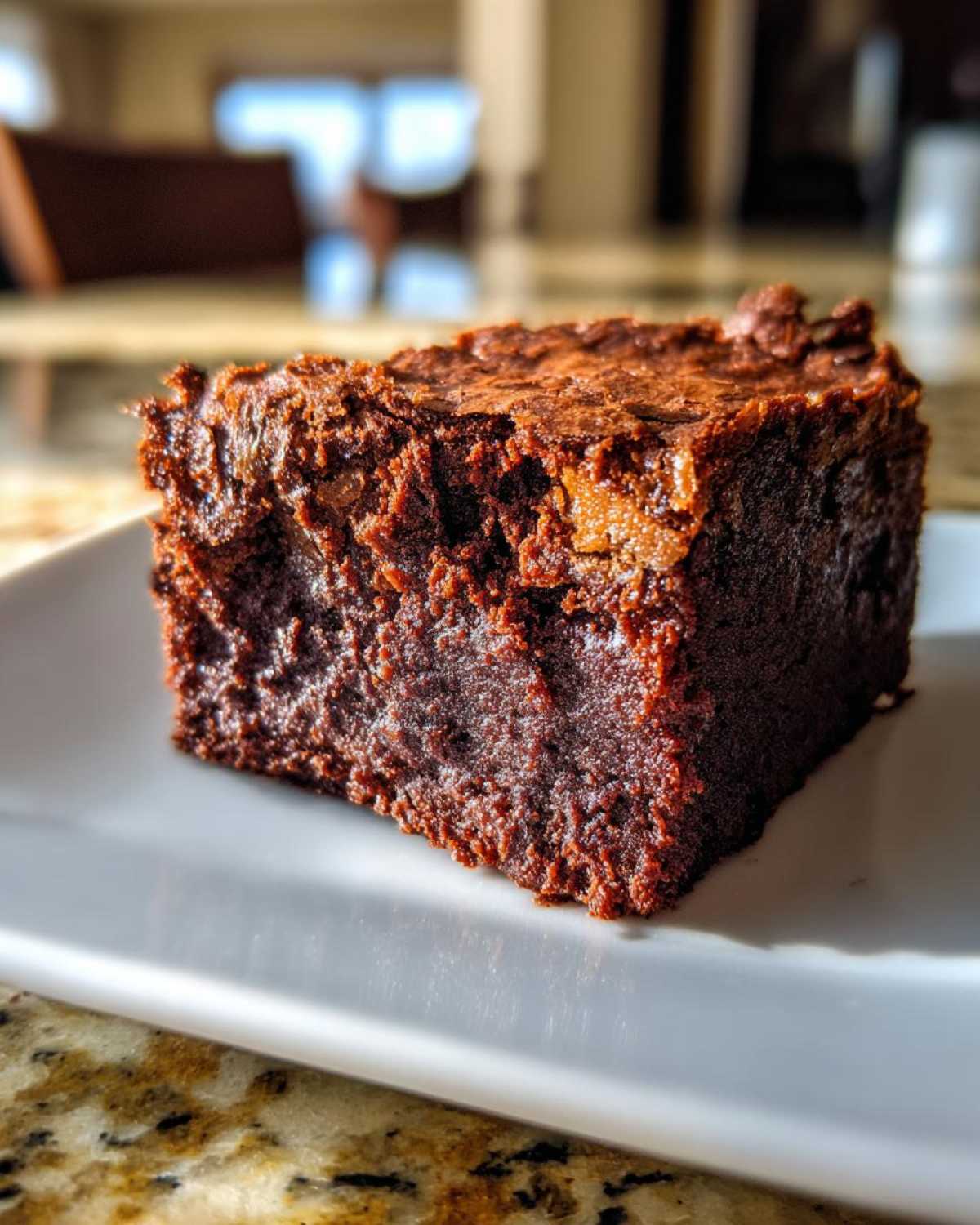 Flourless Pumpkin Brownies (Gluten-Free Fall Treat) - detail 3