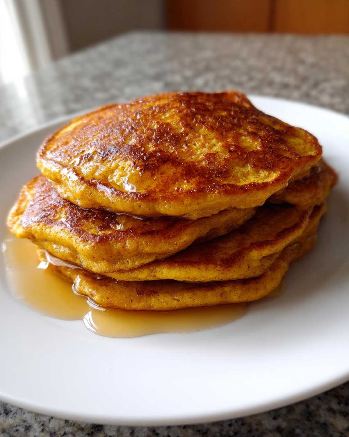 Gluten-Free Pumpkin Pancakes (Fluffy Fall Breakfast) - detail 2