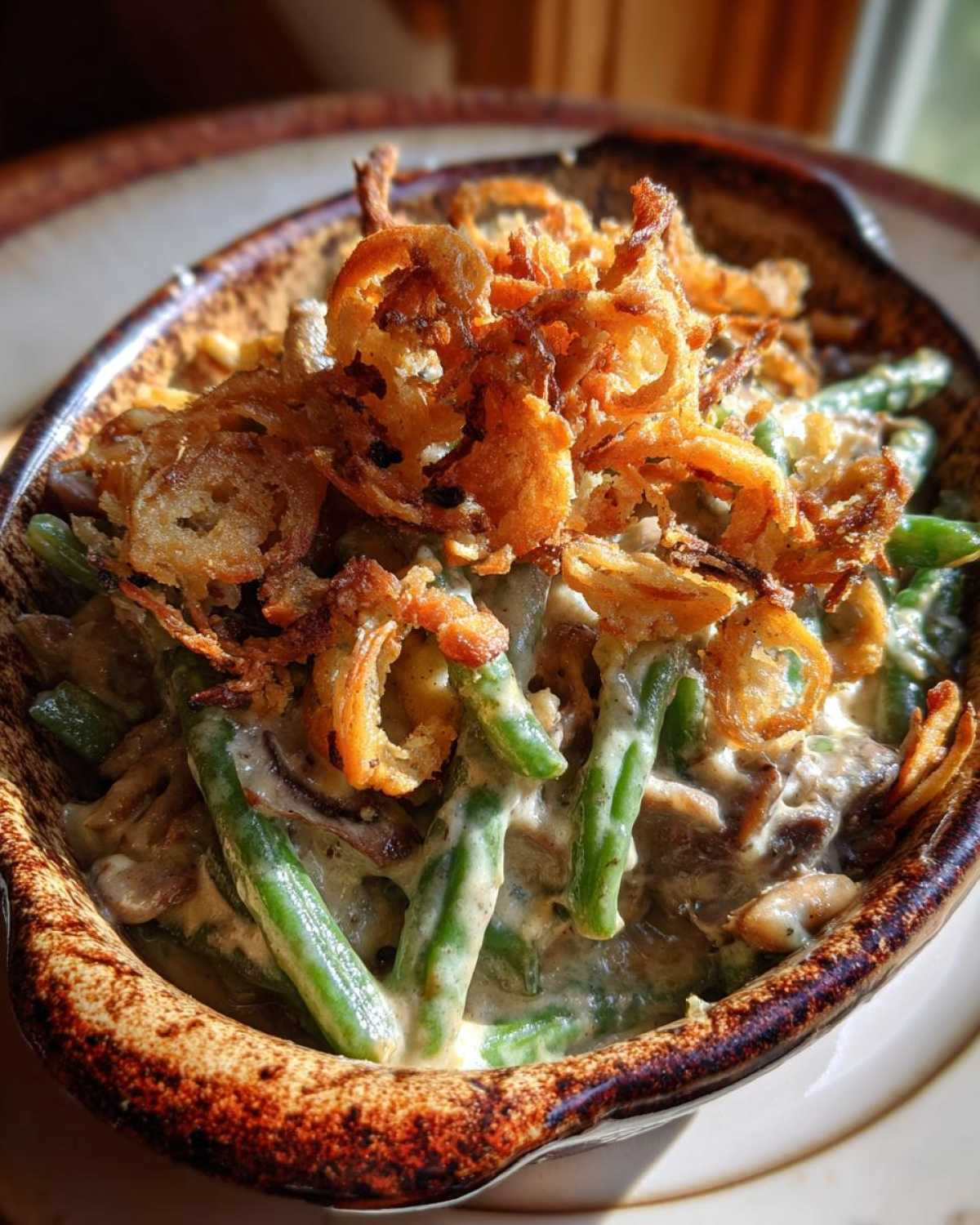 Green Bean Casserole (No Canned Soup Version) - detail 1