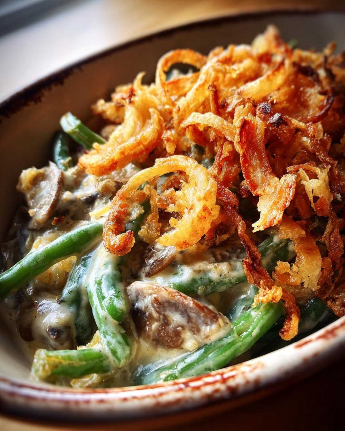 Green Bean Casserole (No Canned Soup Version) - detail 2