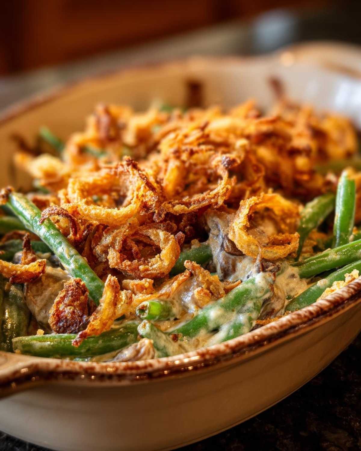 Green Bean Casserole (No Canned Soup Version) - detail 3