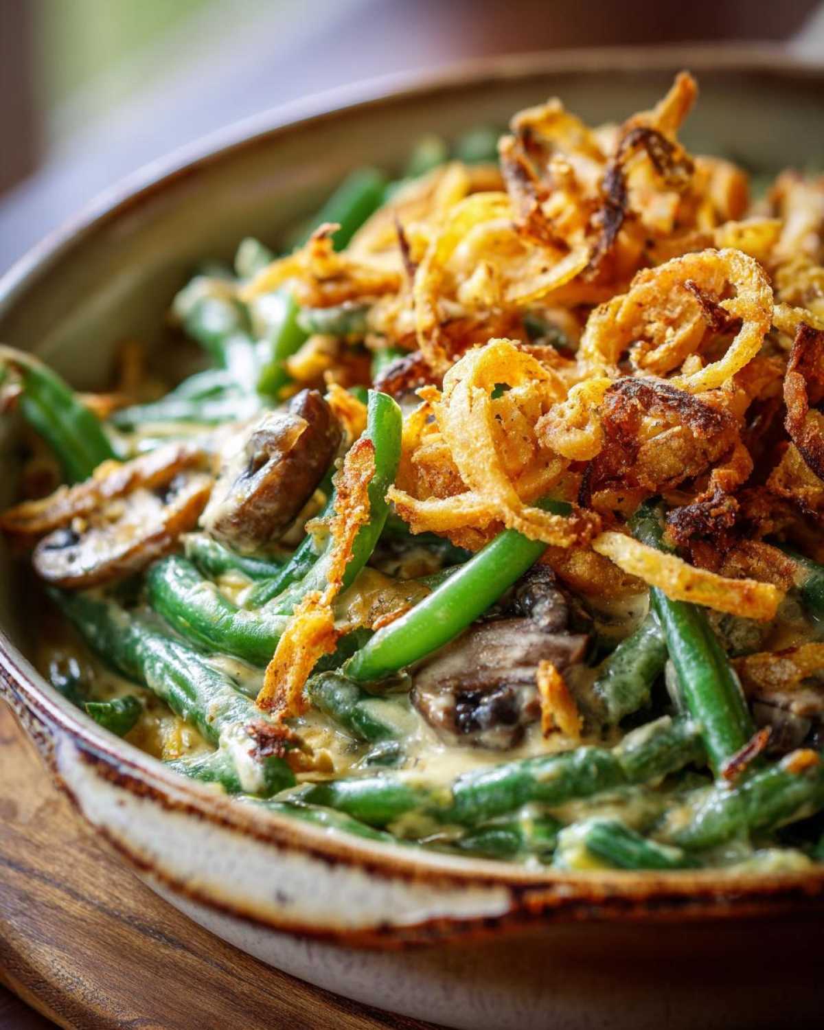 Green Bean Casserole (No Canned Soup Version) - detail 4