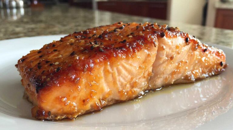 Honey Garlic Glazed Salmon is Amazing! 20-Minute Dinner Honey Garlic Glazed Salmon (20-Minute Dinner)