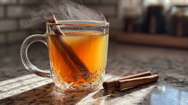 Hot Apple Cider Toddy (Easy 3-Ingredient Cocktail)