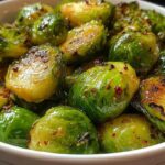 Hot Honey Brussels Sprouts (Sweet & Spicy Side)