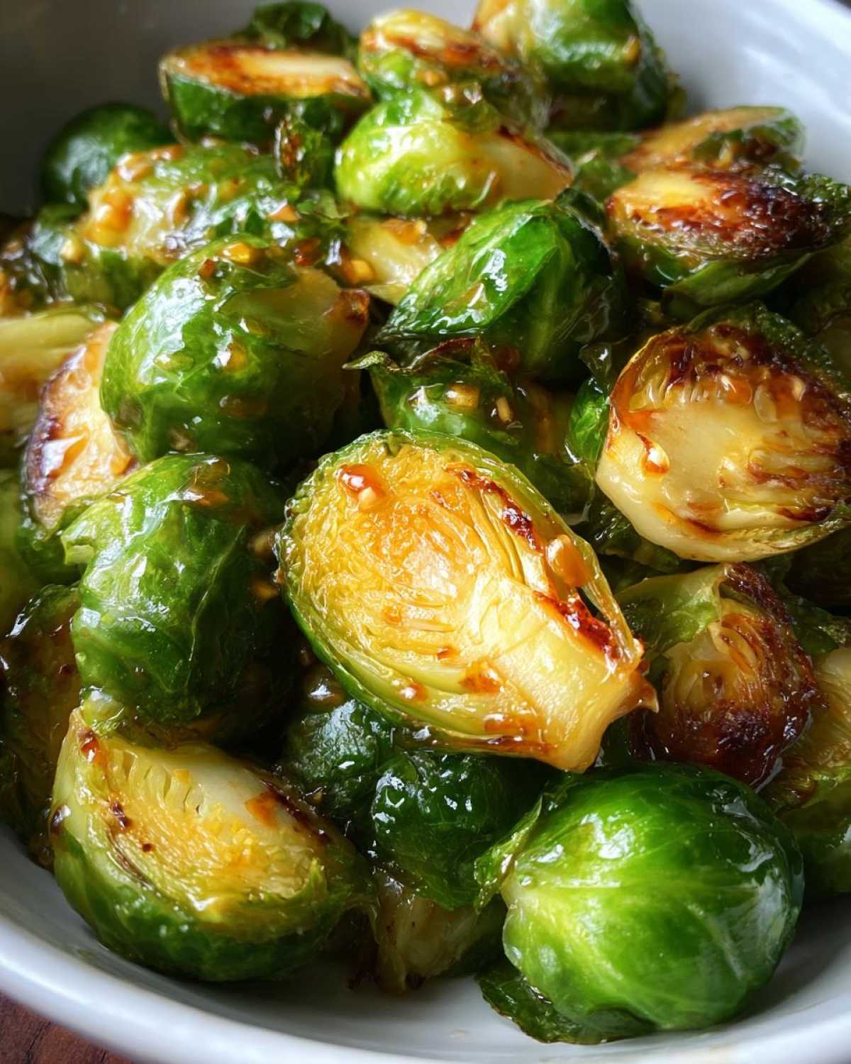 Hot Honey Brussels Sprouts (Sweet & Spicy Side) - detail 3