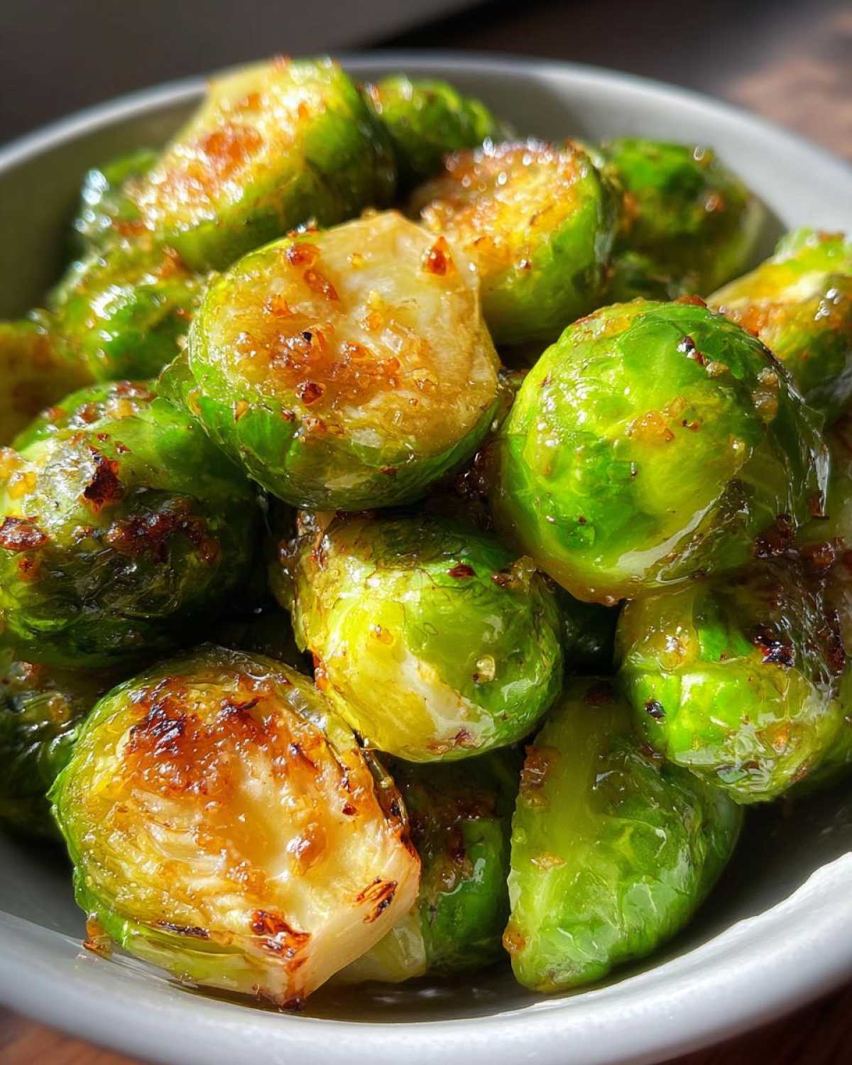 Hot Honey Brussels Sprouts (Sweet & Spicy Side) - detail 4