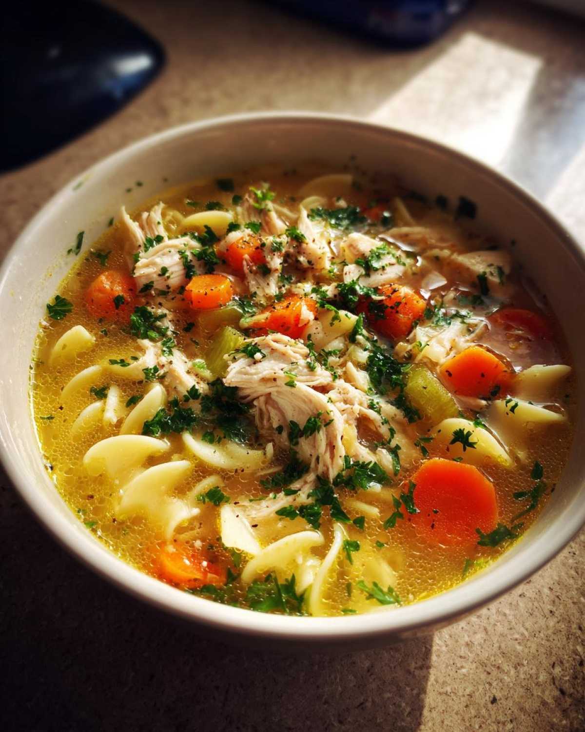 Leftover Turkey Noodle Soup (Next-Day Comfort Food) - detail 1