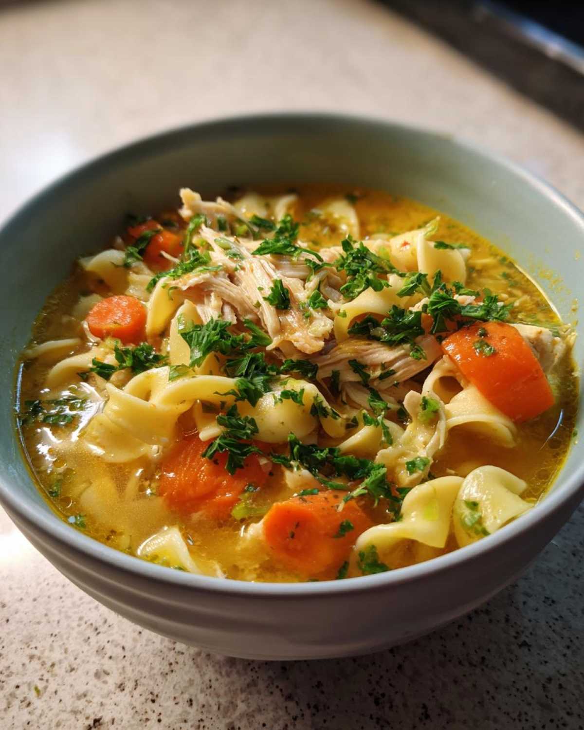 Leftover Turkey Noodle Soup (Next-Day Comfort Food) - detail 3