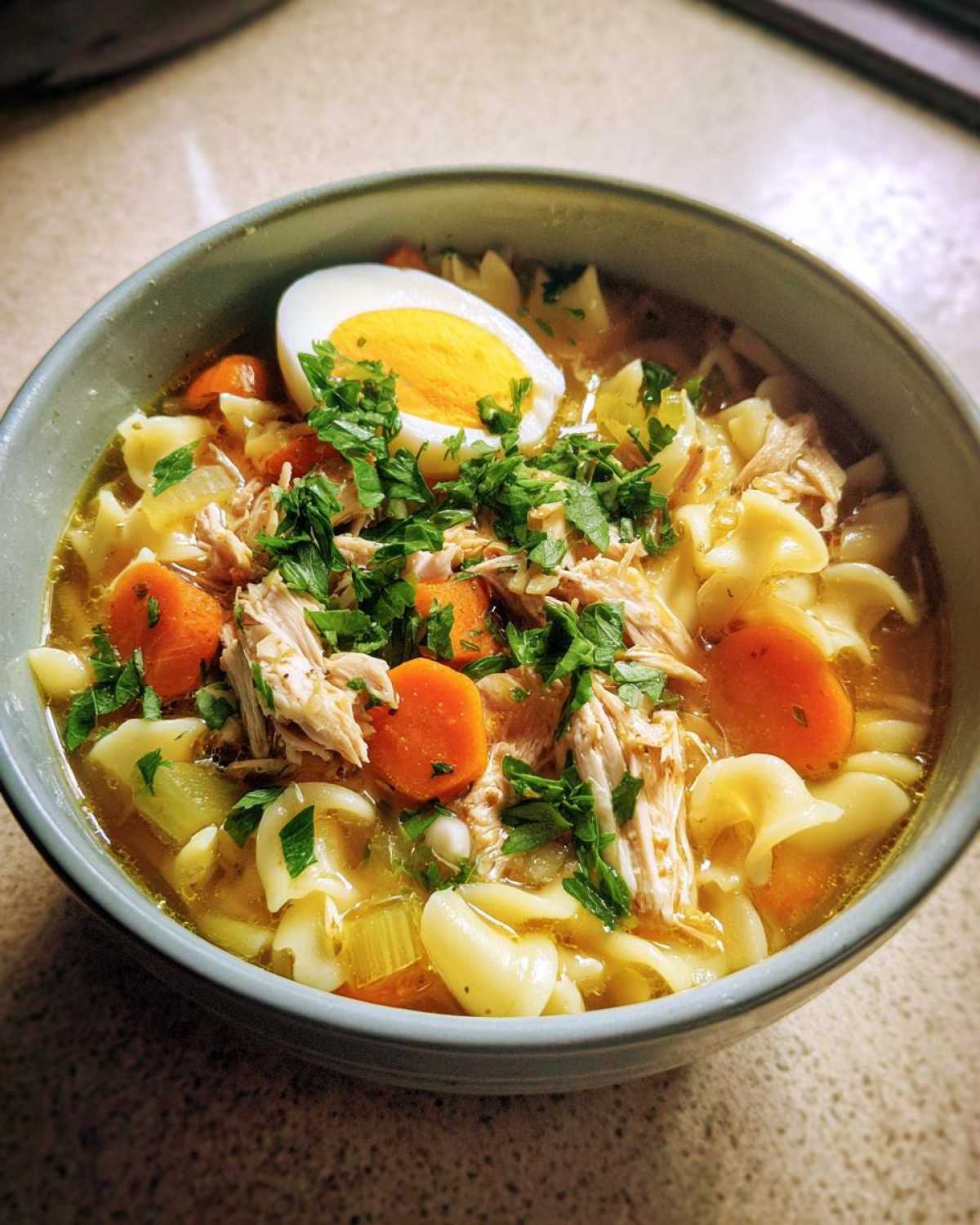 Leftover Turkey Noodle Soup (Next-Day Comfort Food) - detail 2