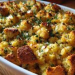 Low-Carb Cauliflower Stuffing (Keto Thanksgiving Side)