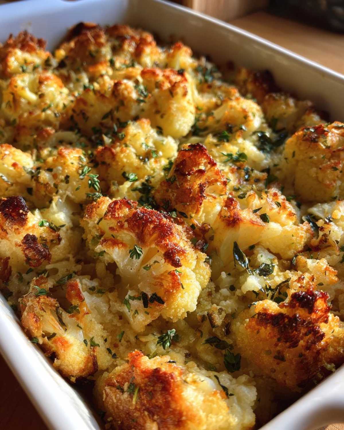 Low-Carb Cauliflower Stuffing (Keto Thanksgiving Side) - detail 2