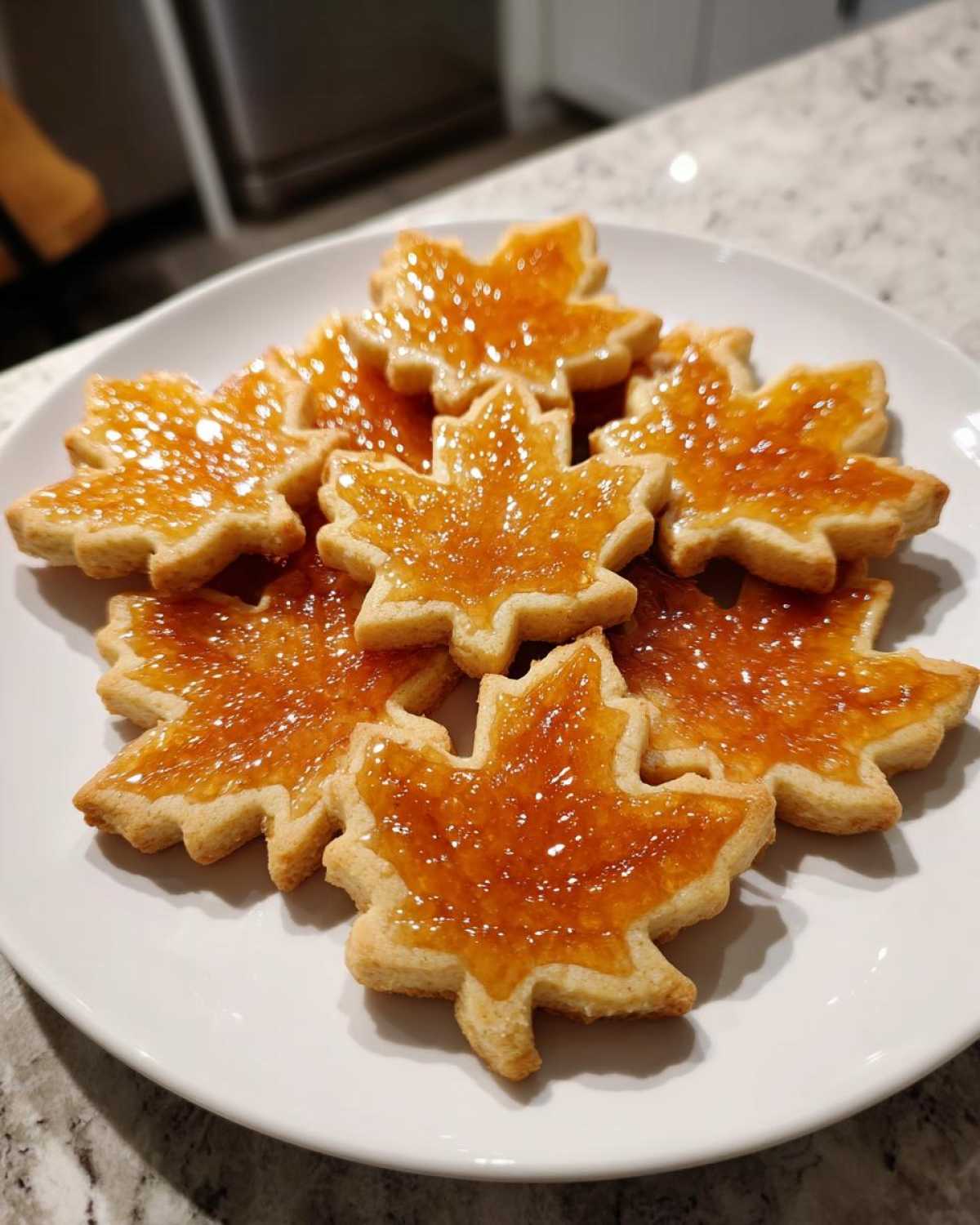 Maple Leaf Sugar Cookies (Festive Fall Cut-Outs) - detail 3