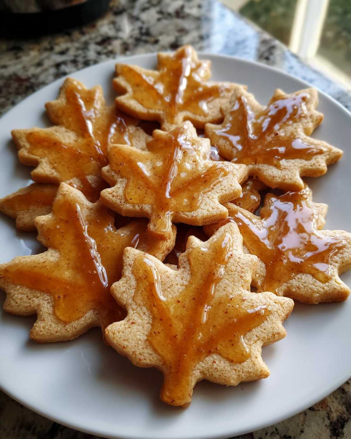 Maple Leaf Sugar Cookies (Festive Fall Cut-Outs) - detail 4