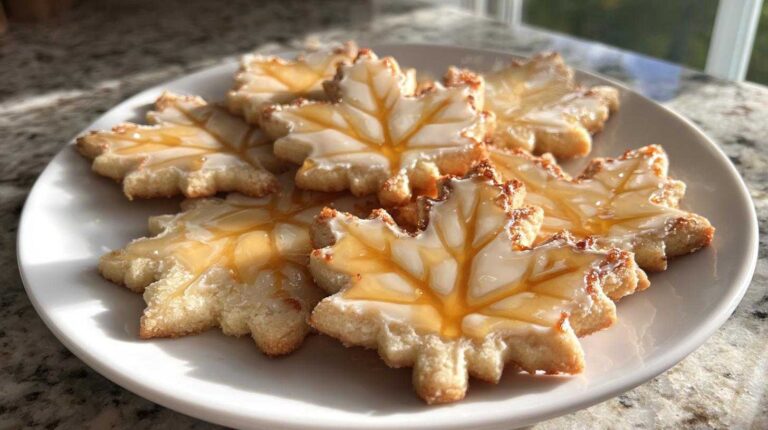 Maple Leaf Sugar Cookies (Festive Fall Cut-Outs)