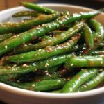 Miso Garlic Green Beans (Quick Asian Side Dish)