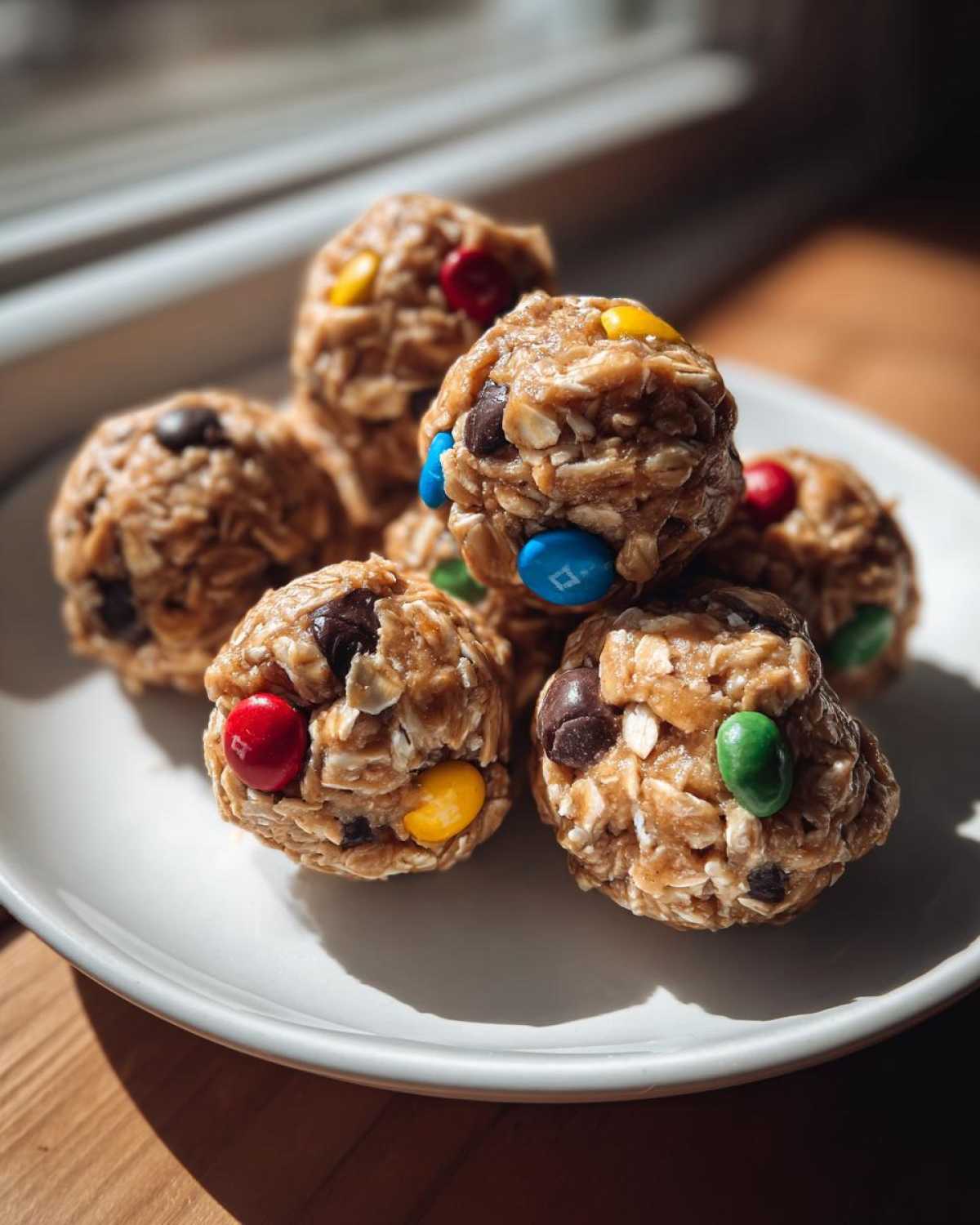 Monster Cookie Energy Bites (No-Bake Fun Snack) - detail 1