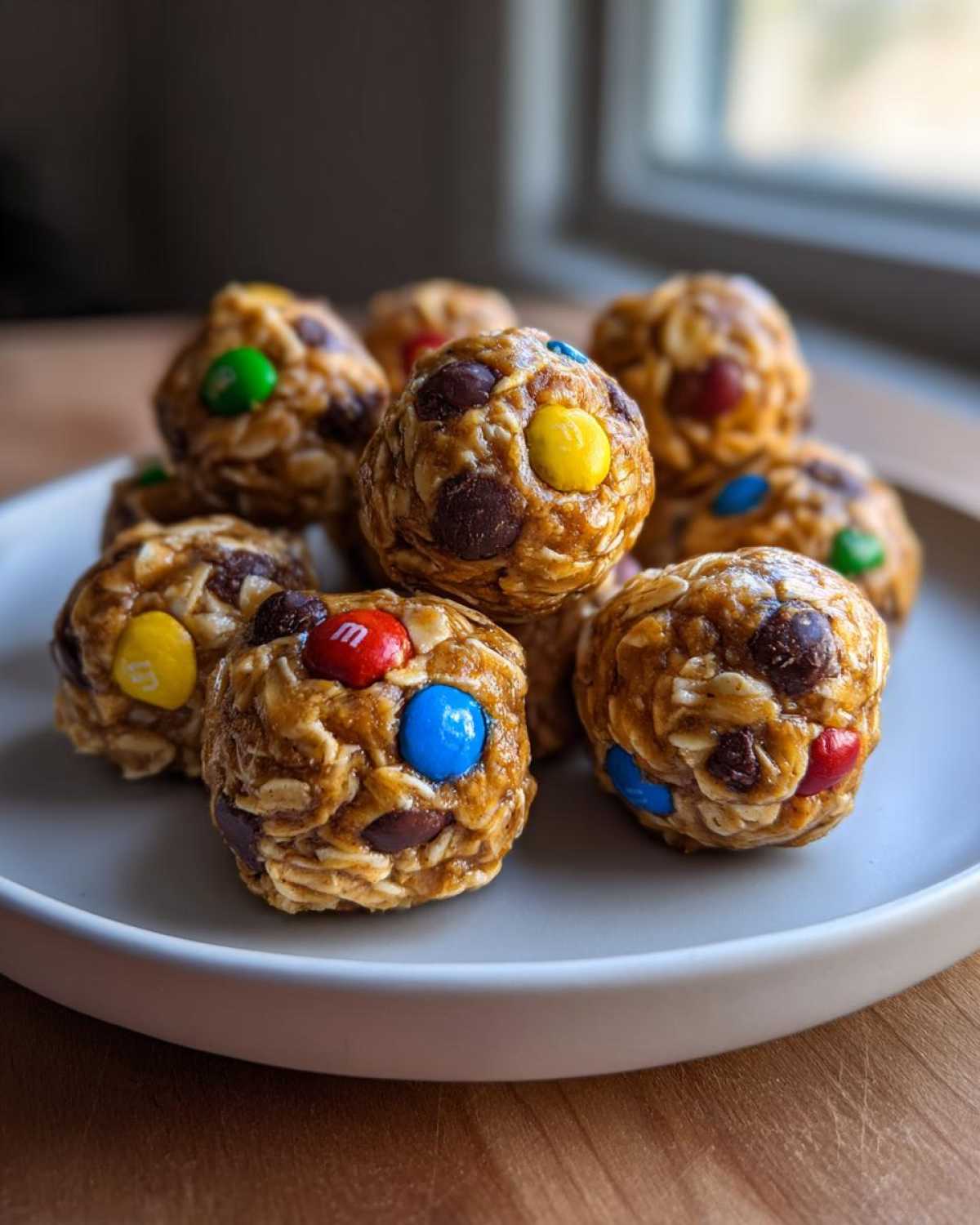 Monster Cookie Energy Bites (No-Bake Fun Snack) - detail 2