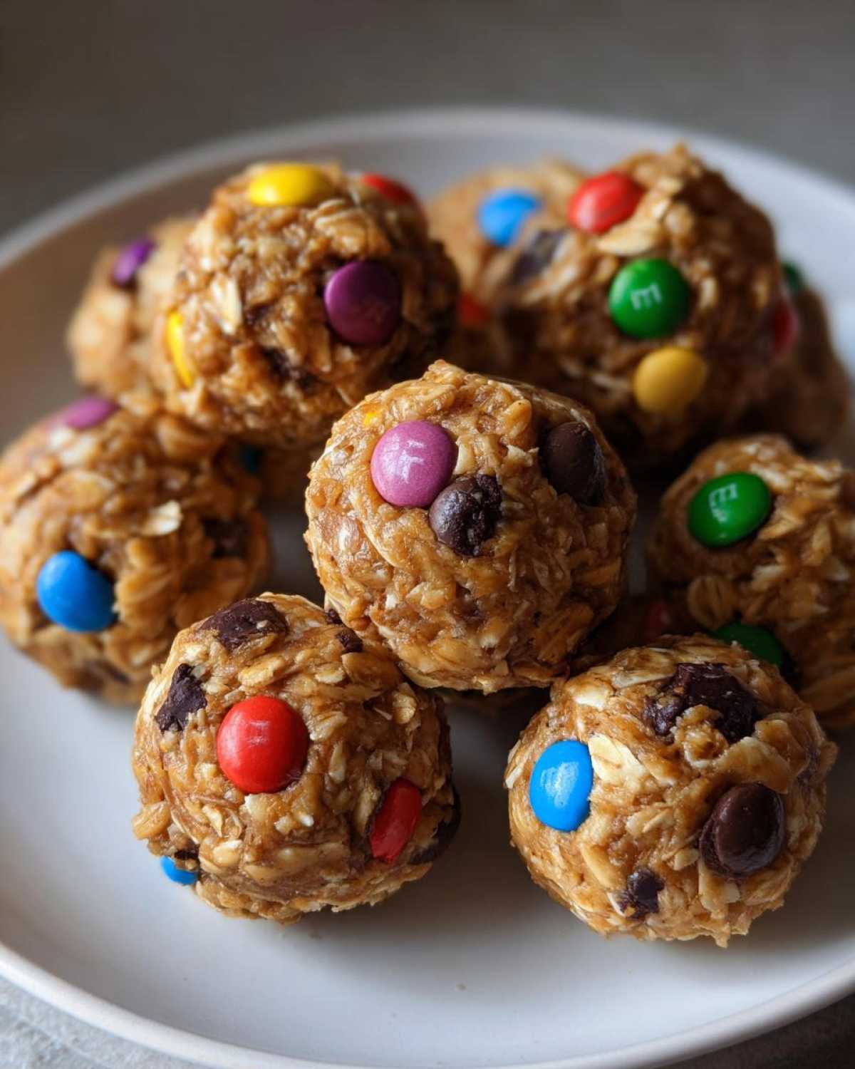 Monster Cookie Energy Bites (No-Bake Fun Snack) - detail 3