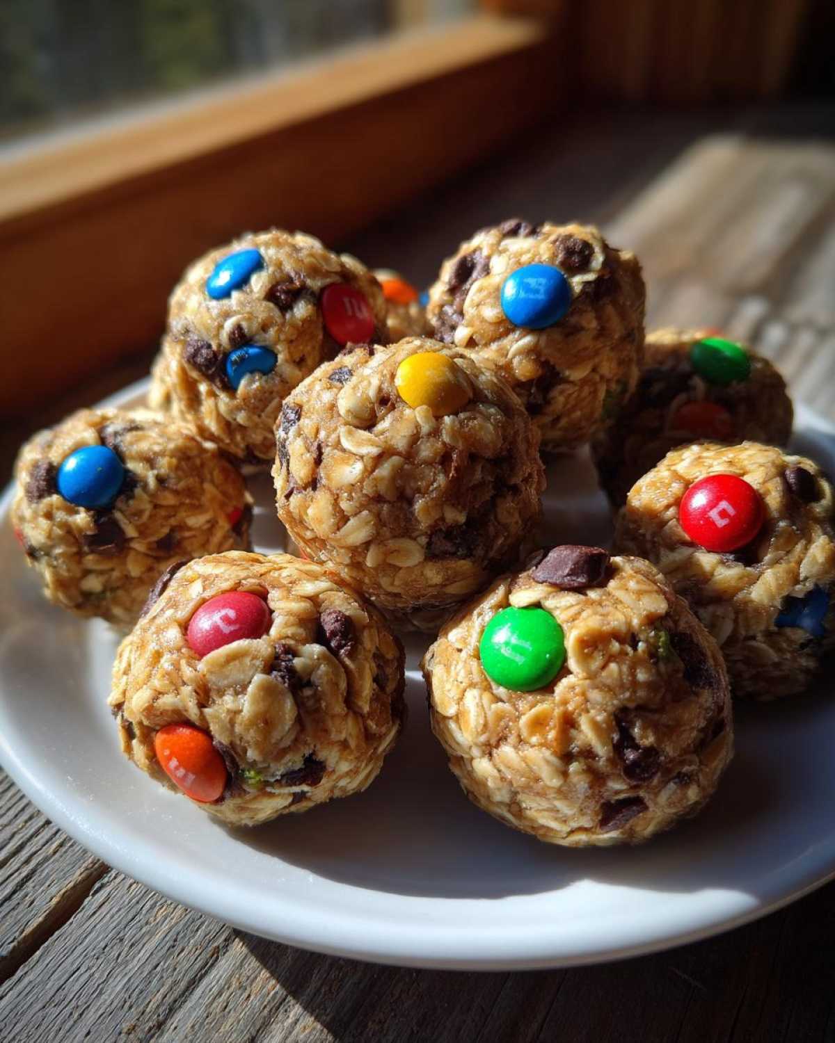 Monster Cookie Energy Bites (No-Bake Fun Snack) - detail 4