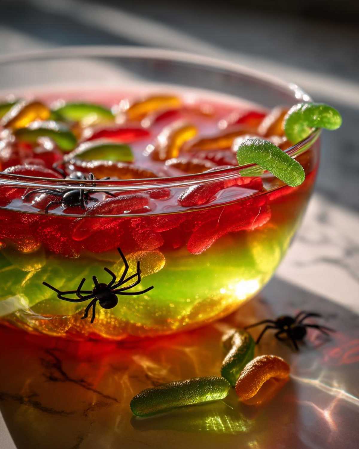 Monster Mash Party Punch (Kid-Friendly Halloween Drink) - detail 1