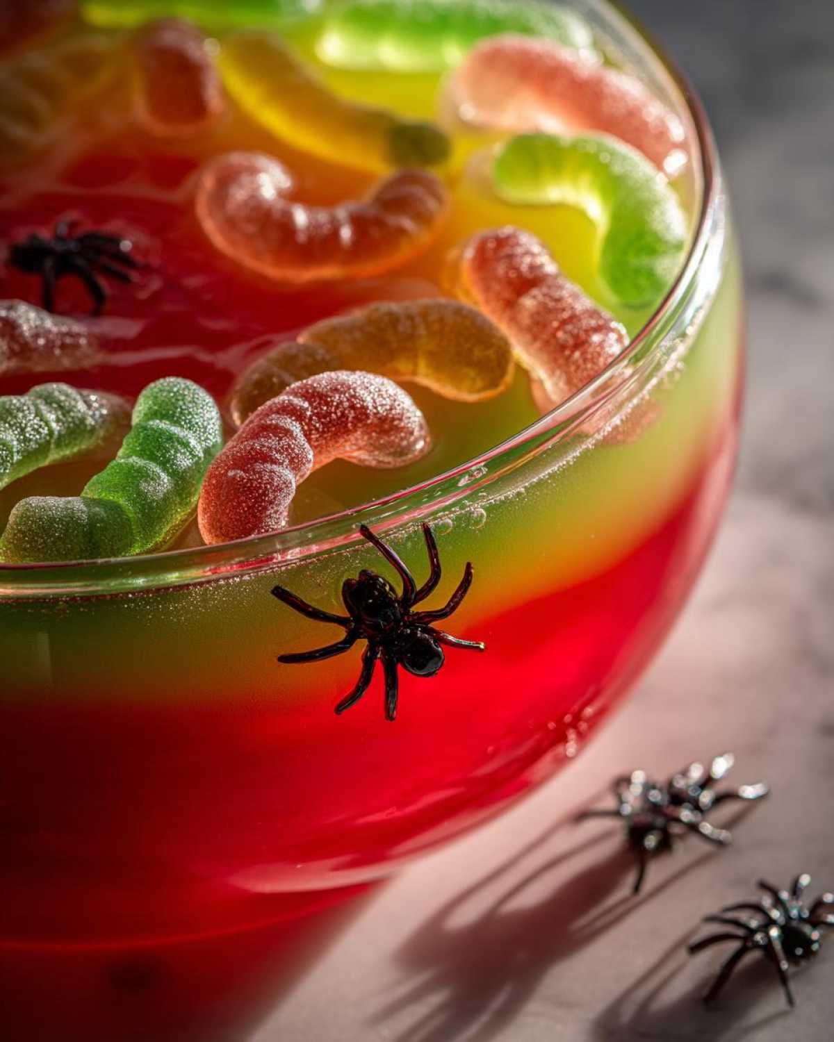 Monster Mash Party Punch (Kid-Friendly Halloween Drink) - detail 2