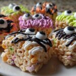 No-Bake Monster Marshmallow Treats (Halloween Rice Krispies)