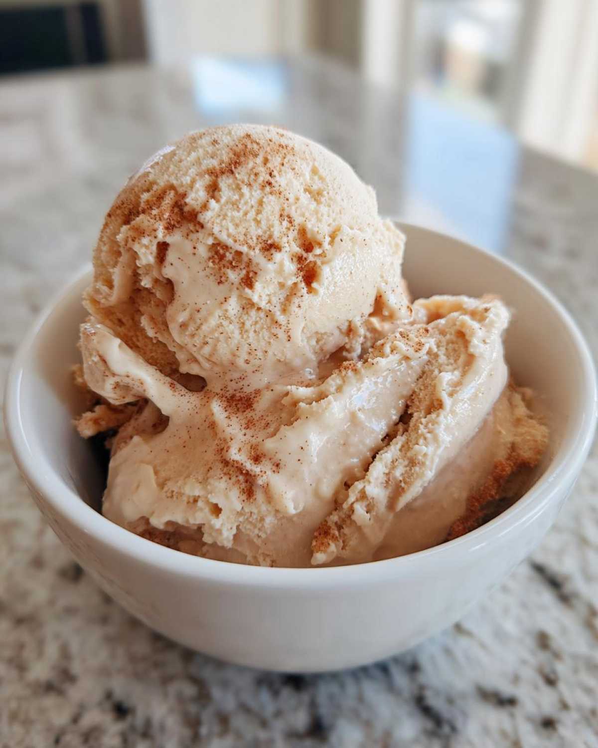 No-Churn Maple Cinnamon Ice Cream (Fall Frozen Treat) - detail 3