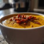 One-Pot Bacon Butternut Squash Soup (Creamy Fall Soup)