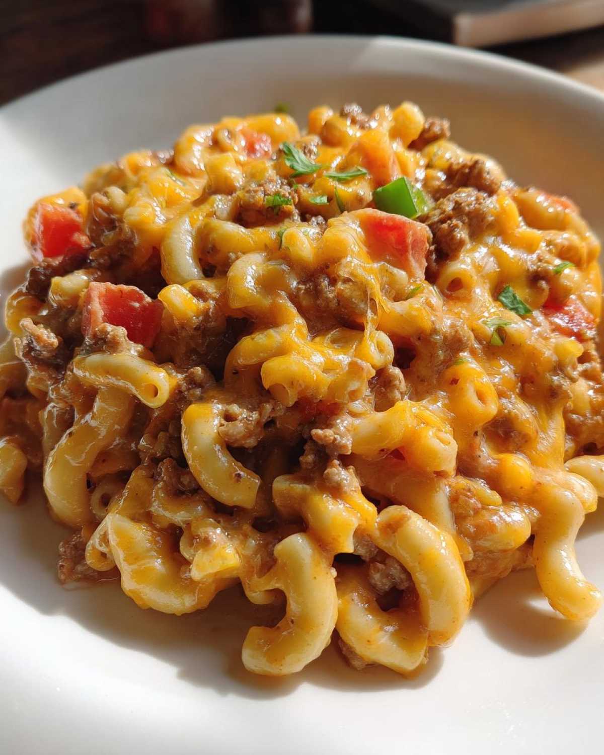 One-Pot Cheesy Taco Pasta (Family Favorite Dinner) - detail 1