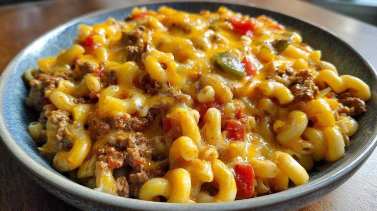 One-Pot Cheesy Taco Pasta (Family Favorite Dinner)