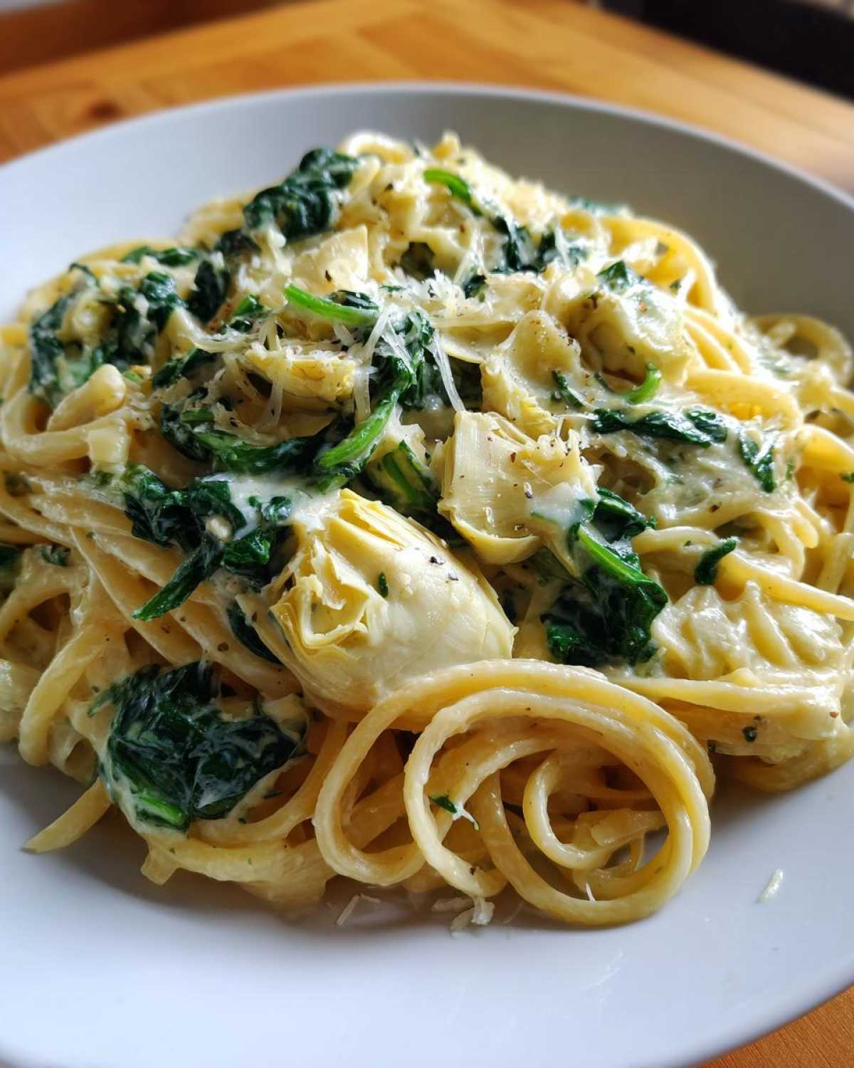 One-Pot Spinach Artichoke Pasta (All the Flavor, Less Cleanup) - detail 4