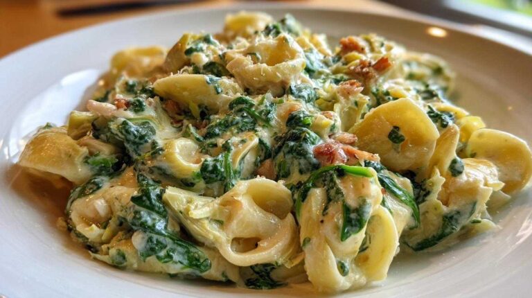 One-Pot Spinach Artichoke Pasta (All the Flavor, Less Cleanup)