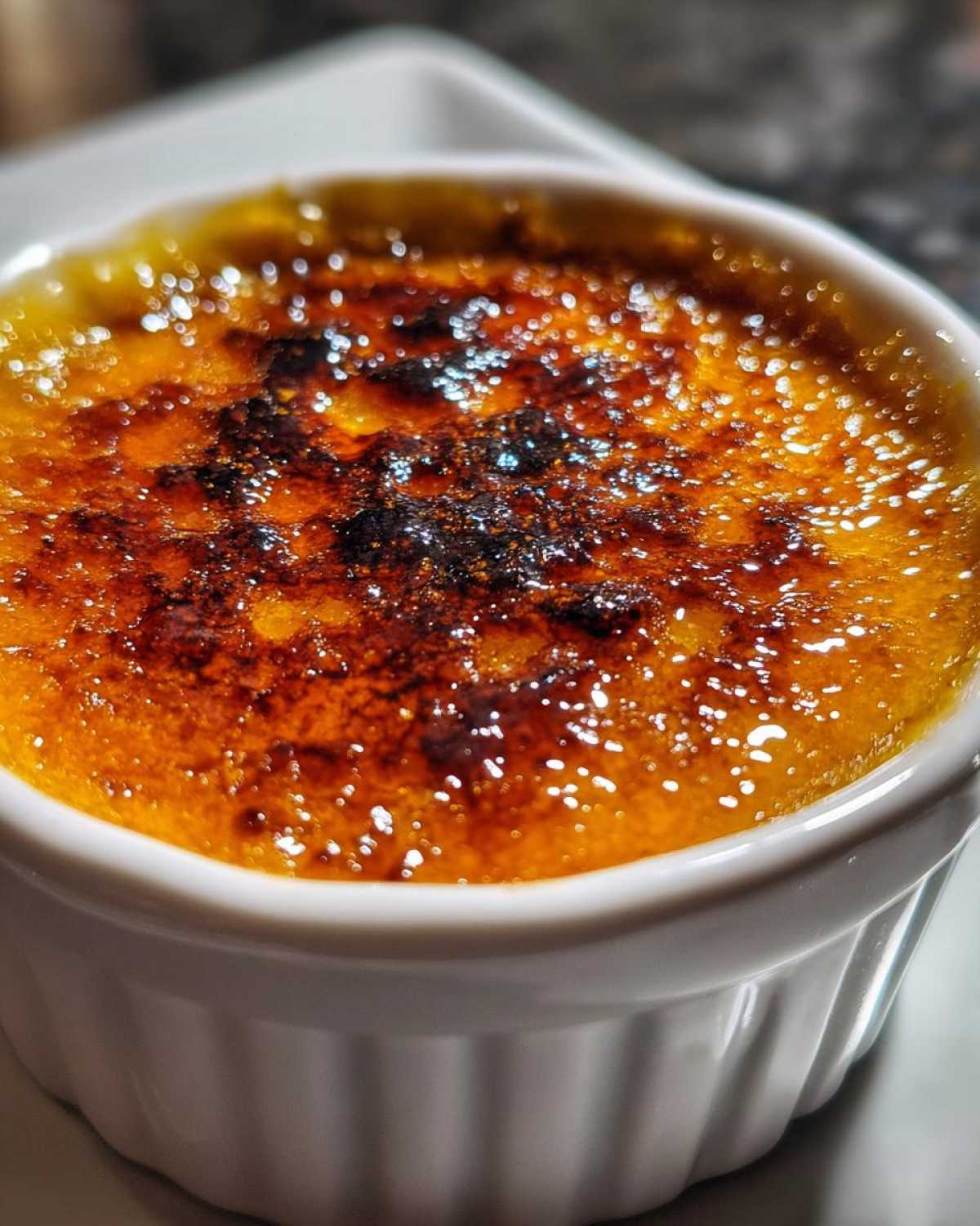 Pumpkin Crème Brûlée (Restaurant Dessert Made Easy) - detail 1
